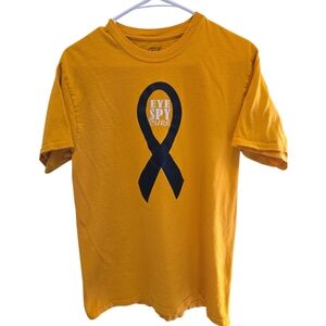 Port And Co Yellow T-Shirt TEAM LEVI 2016 M